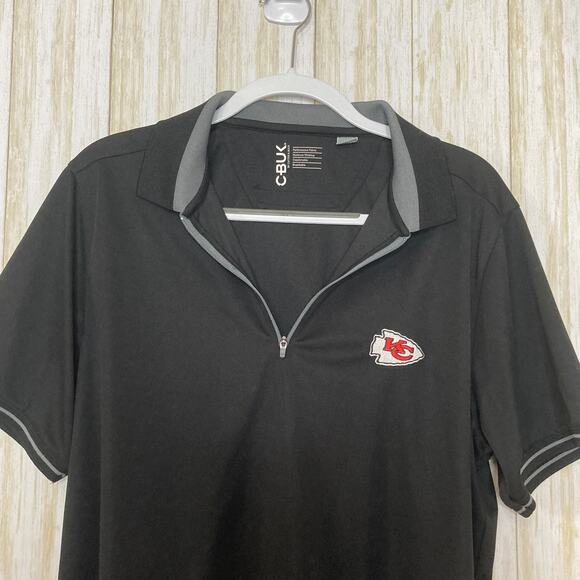 Black NFL Chiefs Polo - Picture 10 of 16